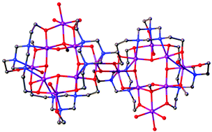 A New Twist On An Old Ligand A Mn16 Double Square Wheel And A Mn10 Contorted Wheel Inorganic Chemistry Frontiers Rsc Publishing