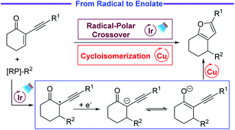 Merging radical-polar crossover/cycloisomerization processes: access to ...