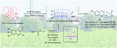 Synthesis Of 2 Ethoxycarbonylthieno 2 3 B Quinolines In Biomass Derived Solvent G Valerolactone And Their Biological Evaluation Against Protein Tyrosine Phosphatase 1b Rsc Advances Rsc Publishing