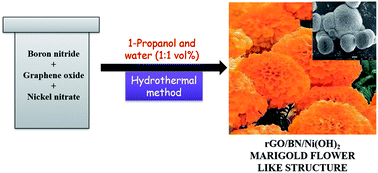 Synthesis Of 3d Marigold Flower Like Rgo Bn Ni Oh 2 Ternary Nanocomposites For Supercapacitor Applications Sustainable Energy Fuels Rsc Publishing