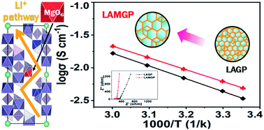 A New High Li Conductivity Mg Doped Li1 5al0 5ge1 5 Po4 3 Solid Electrolyte With Enhanced Electrochemical Performance For Solid State Lithium Metal Batteries Journal Of Materials Chemistry A Rsc Publishing