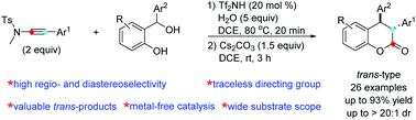 Regio- and diastereoselective synthesis of trans-3,4 ...