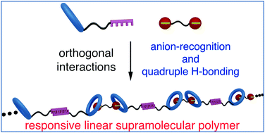 A Calix 4 Pyrrole Based Linear Supramolecular Polymer Constructed By Orthogonal Self Assembly Chemical Communications Rsc Publishing