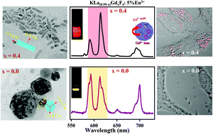 Kla 0 95 X Gdxf4 Eu3 Hexagonal Phase Nanoparticles As Luminescent Probes For In Vitro Huh 7 Cancer Cell Imaging Dalton Transactions Rsc Publishing