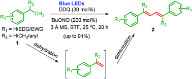 Readily available alkylbenzenes as precursors for the one-pot Readily available alkylbenzenes as precursors for the one-pot