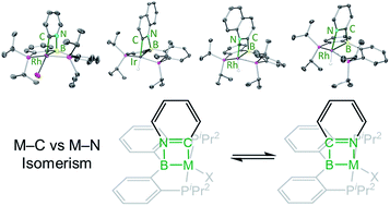Cooperative C H Activation Of Pyridine By Pbp Complexes Of Rh And Ir Can Lead To Bridging 2 Pyridyls With Different Connectivity To The B M Unit Chemical Science Rsc Publishing