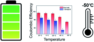 Enabling highly reversible sodium metal cycling across a wide temperature  range with dual-salt electrolytes - Journal of Materials Chemistry A (RSC  Publishing)