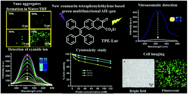 A coumarin coupled tetraphenylethylene based multi-targeted AIEgen for ...