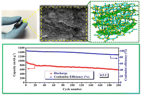 Nano-sulfur confined in a 3D carbon nanotube/graphene network as a free ...