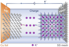 Bismuth nanoparticles embedded in a carbon skeleton as an anode for ...