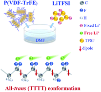 A high polarity poly(vinylidene fluoride-co-trifluoroethylene) random  copolymer with an all-trans conformation for solid-state  LiNi0.8Co0.1Mn0.1O2/lithium metal batteries - Journal of Materials  Chemistry A (RSC Publishing)