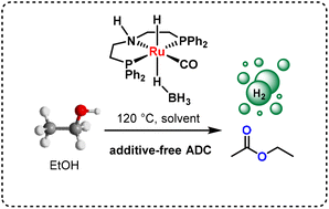 Base-free, acceptorless dehydrogenative coupling of ethanol to ethyl  acetate with PNP complexes - Dalton Transactions (RSC Publishing)