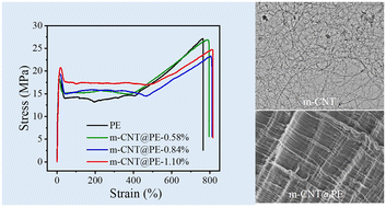 Preparation of carbon nanotube-reinforced polyethylene nanocomposites ...