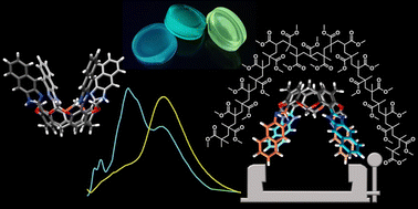 Macrocyclic luminophores under confinement in a polymeric matrix ...