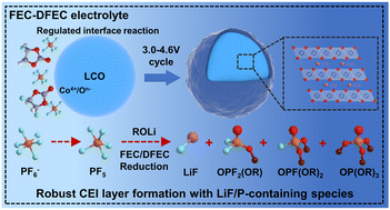 Stabilizing LiCoO2 at 4.6 V by regulating anti-oxidative solvents ...