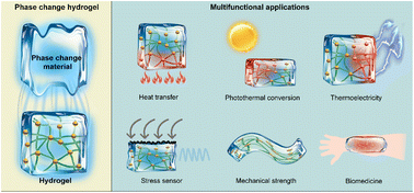 Solid–liquid phase change materials meet hydrogels: syntheses and ...