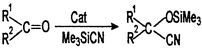 Cyanosilylation of carbonyl compounds catalyzed by a diamino-functionalised mesoporous catalyst