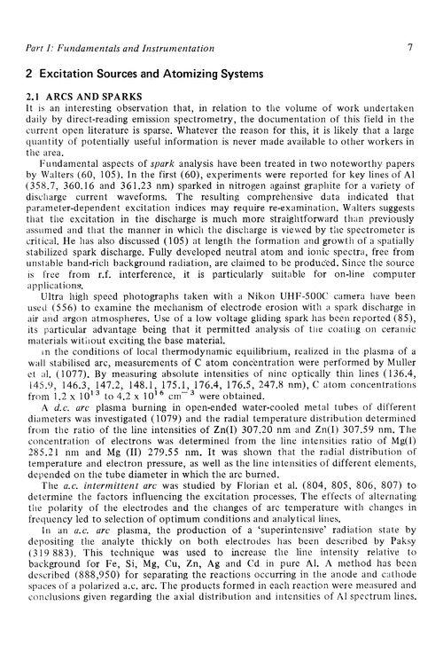 Excitation sources and atomizing systems