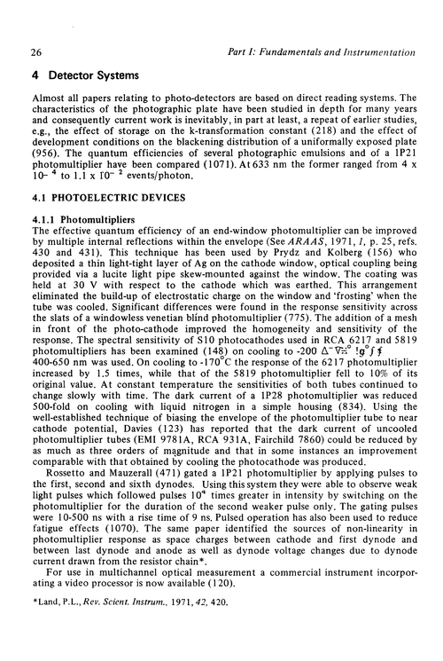 Detector systems