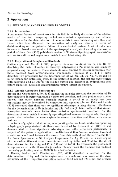 Petroleum and petroleum products