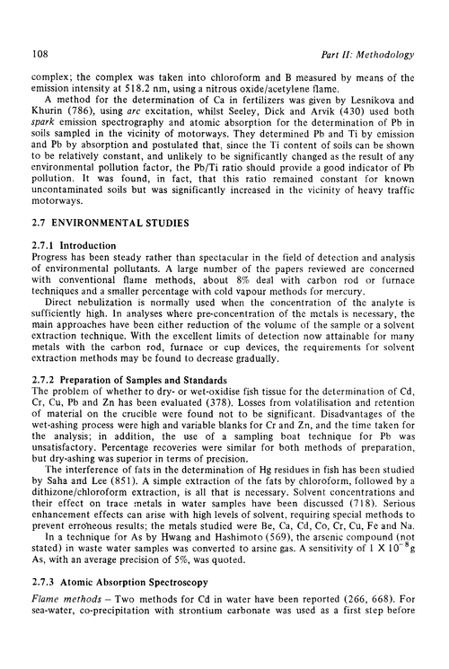 Environmental studies