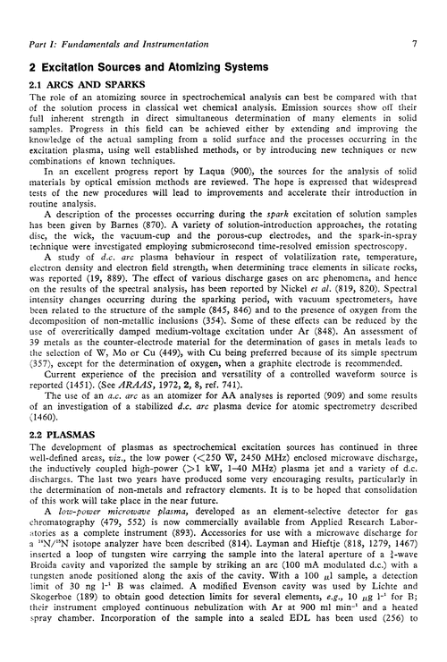 Excitation sources and atomizing systems
