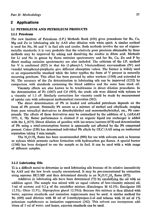 Petroleum and petroleum products