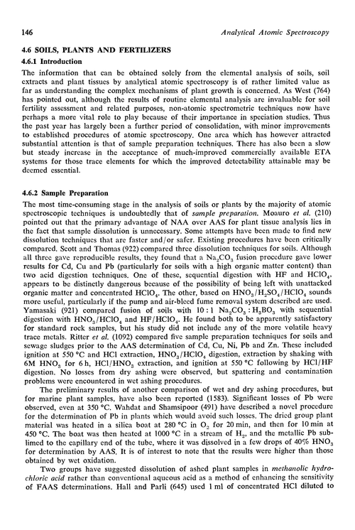 Soils, plants and fertilizers