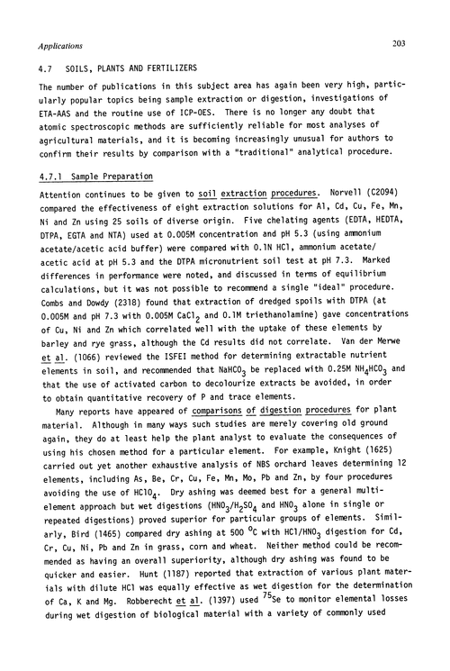 Soils, plants and fertilizers