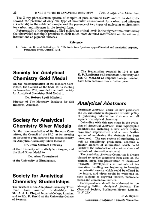 Analytical Abstracts