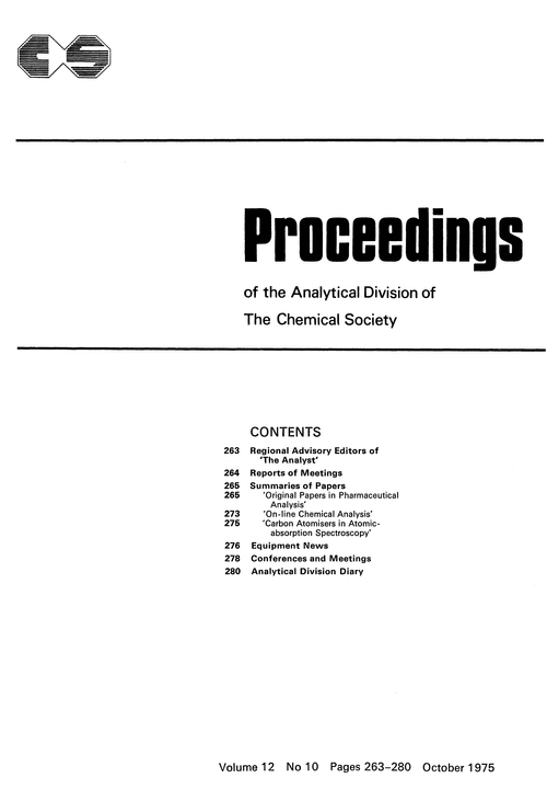 Contents pages