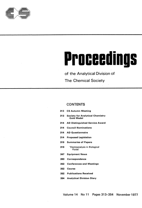 Contents pages