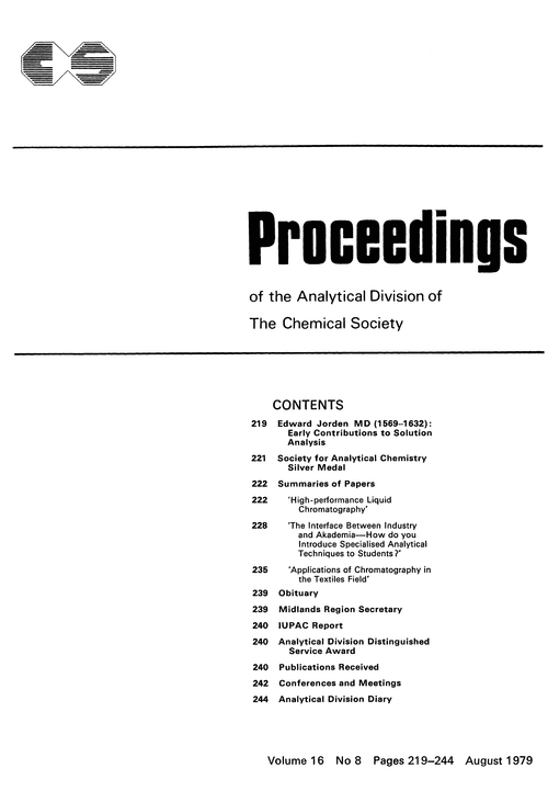 Contents pages