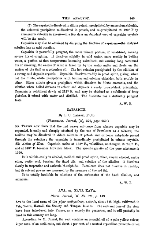 Ava, or, kava kava