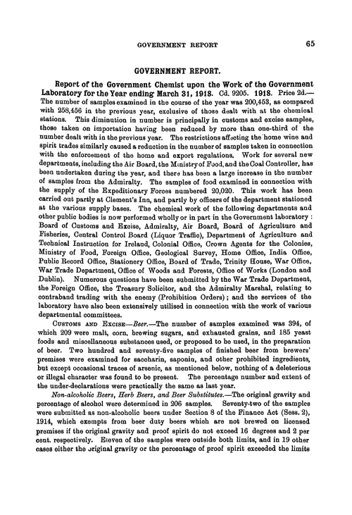 Government report Analyst (RSC Publishing)