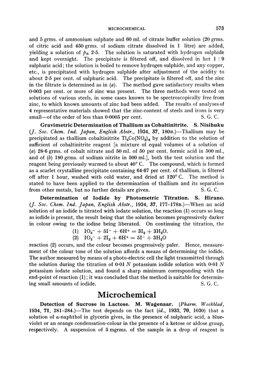 Microchemical