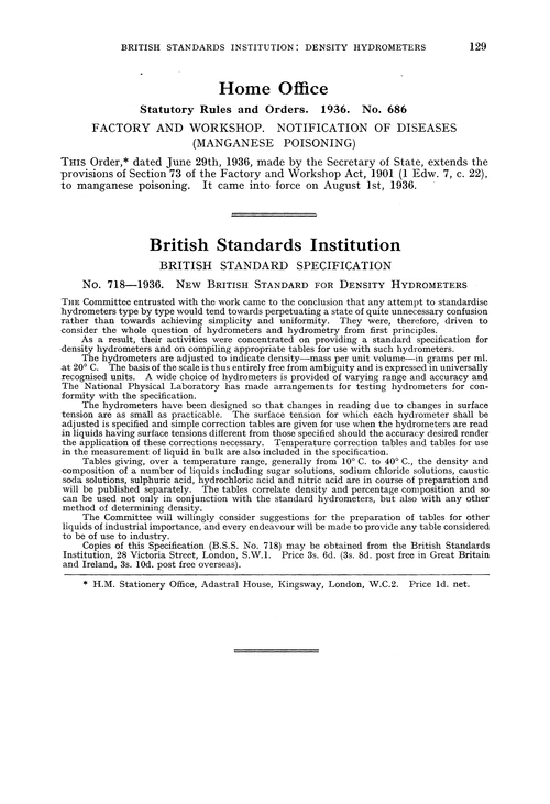 British Standards Institution. British standard specification Analyst