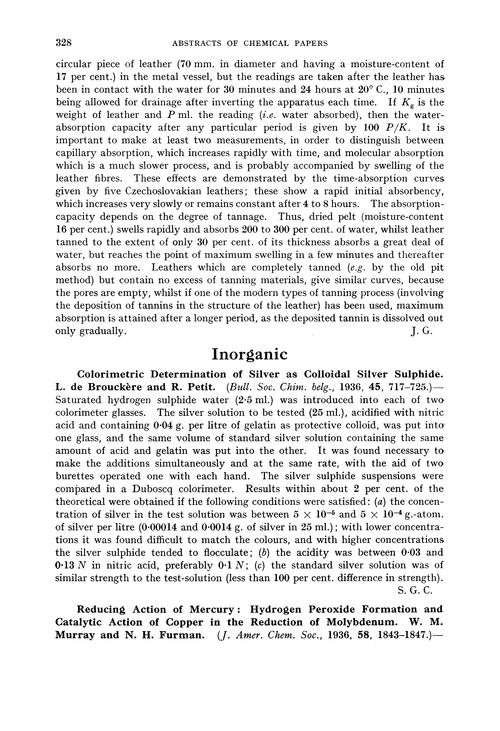 Inorganic