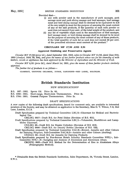 British Standards Institution
