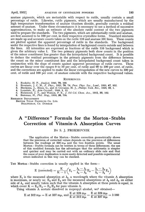 A “difference” formula for the Morton-Stubbs correction of vitamin-A absorption curves