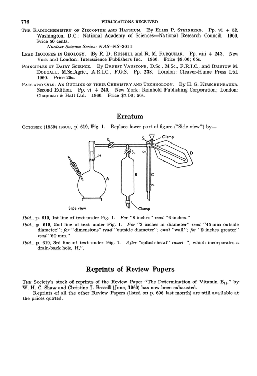 Reprints of review papers