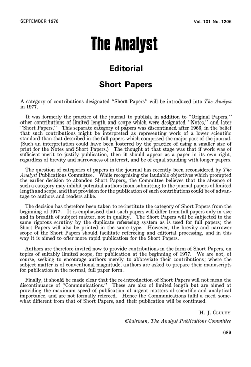 example of short editorial essay