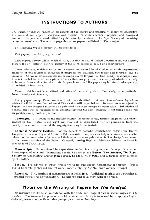 Instructions to authors