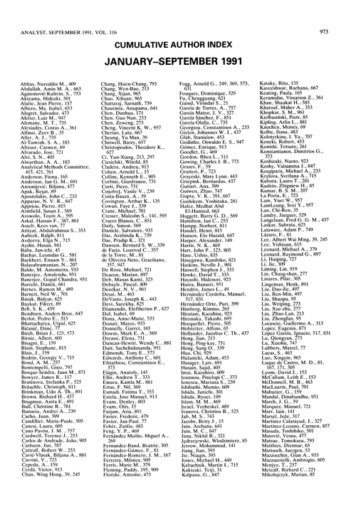 Cumulative author index