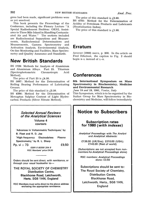 New British Standards