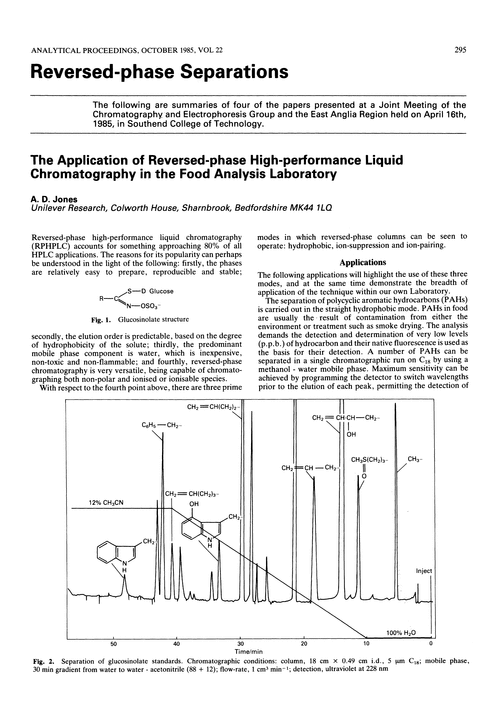 Reversed-phase separations