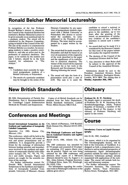 New British Standards