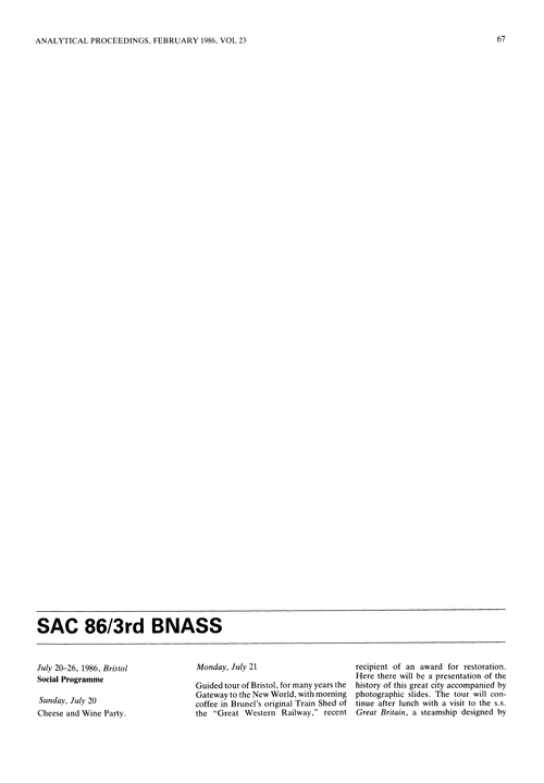 SAC 86/3rd BNASS