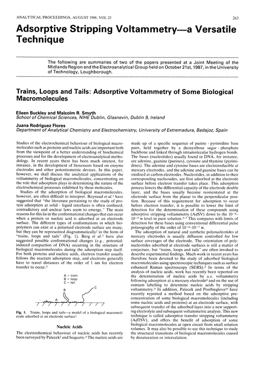 Adsorptive stripping voltammetry—a versatile technique