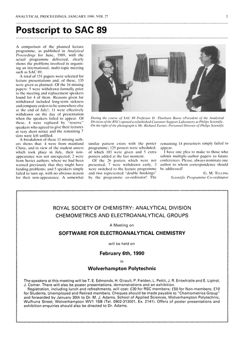 Postscript to SAC 89